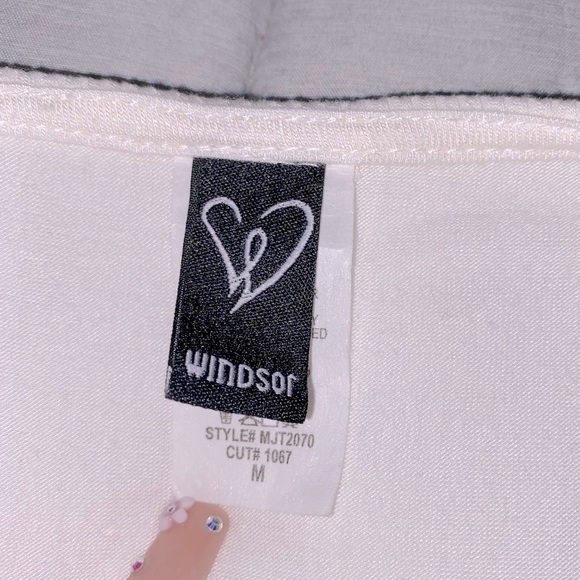 M, Windsor white body con dress - Picture 4 of 4